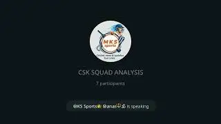 MKS sports telegram live discussion ❤️