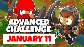 BTD6 Advanced Challenge | Round 20 With No Upgrades | January 11, 2022