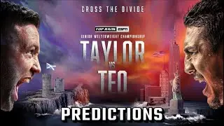 Josh Taylor vs Teofimo Lopez - Predictions
