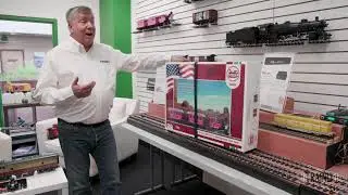 TRAINLI TV: OLD TIMER PINK LOCOMOTIVE STARTER TRAIN SET