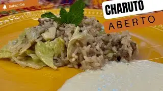 CHARUTO ABERTO | receita &aacute;rabe | muito f&aacute;cil!