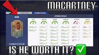 IS FLASHBACK SBC NANI WORTH IT? | FLASHBACK SBC NANI PLAYER REVIEW! #FIFA19 ULTIMATE TEAM!
