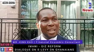 IMANI - GIZ REFORM DIALOGUE ON E-LEVY ON GHANAIANS