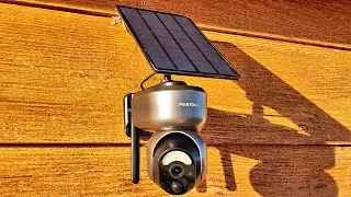 🔥 2022 Review: Portocam Solar PTZ Security Camera. Testing & Samples