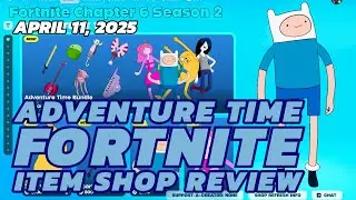 New Adventure Time in Fortnite Item Shop Review, April 11, 2025 - AdorahTheExplora