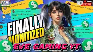 EVE IS LIVE | FUN CLASSICS |Achievement Unlocked: MONETIZED🥹  #live #bgmi #tamil #girlgamer #pubg