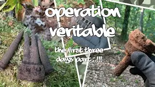 Metaldetecting Ww2 Operation Veritable The First Three Days .. 2 Inch Mortars ! Eng Subtitle..!