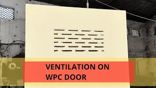 VENTILATION ON WPC DOOR | WPC DOORS FOR BATHROOM | EEZEE BOARD
