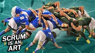 When Scrum is an Art in Rugby