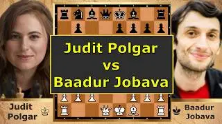 JUDIT POLGAR vs BAADUR JOBAVA &ndash; Olympiad 2002! ♟🔥 #JuditPolgar #Chess #Najdorf #ChessLegends