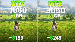 GTX 1060 Vs RTX 3050 - Test in 12 Games