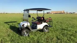 2018 E-Z-GO EXRESS S4 Custom Kenwood/Kicker Stereo Golf Cart Sounds System
