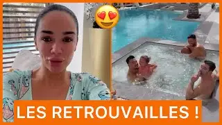 JAZZ SUPER HEUREUSE DE RETROUVER LAURENT ET SON BEAU-PÈRE !