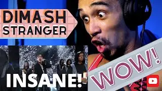 INSANE! Dimash STRANGER ! FIRST TIME REACTION! THIS SHIT IS A WILD AND INSANE ROLLER COASTER RIDE!