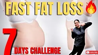 7 Days Weight Loss Challenge | Full Body Fat Burning Workout | No Equipment