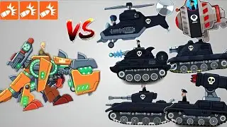 Hills of steel 🔥 Boss Rush 💥 Rex Tank Gamplay 💪 funny Gamplay// #hillsofsteel