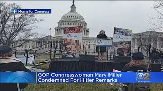 GOP Congresswoman Mary Miller Condemned For Hitler Remarks