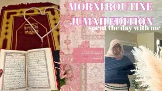 A MUSLIMAH 5AM MORNING ROUTINE | jummah routine | masjid | tahajjud prayer | friday prayer 