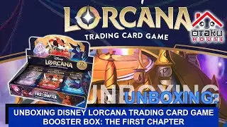 ABRIENDO UNA CAJA DE THE FIRST CHAPTER DE LORCANA TCG