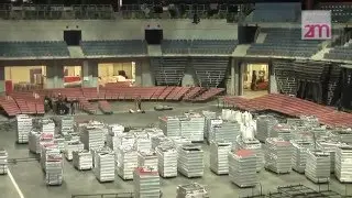 2M (Deutschland) GmbH - Leichtathletik Rundlaufbahn O2 Arena Prag