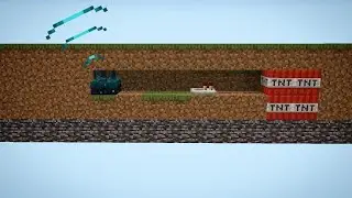 Minecraft shulk censor (tnt) trap for your friends || Minecraft automatic tnt trap || troll trap.