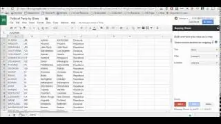 Addons Google Sheets: Mapping Sheets