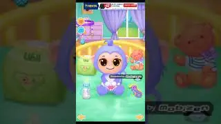 играю в beby pets малышка обезьянка /i play beby pets beby manki