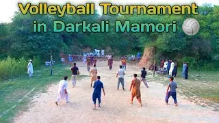 Volleyball tournament on Defense day🇵🇰🇵🇰 in Darkali Mamori 🏐🏐| #vlog #kallarsyedan #volleyball