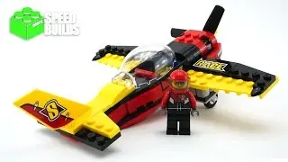 LEGO City 60144 Race Plane - 4k LEGO Speed Build