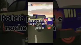 Polic&iacute;a polic&iacute;a de noche y de d&iacute;a moto wheelie 3D 😎💪
