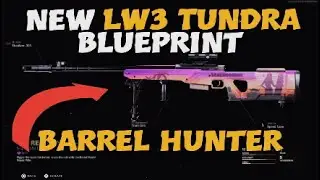 *NEW* BARREL HUNTER Blueprint - LW3-Tundra Sniper Rifle - KILLER SURF Bundle - Cold War PS5