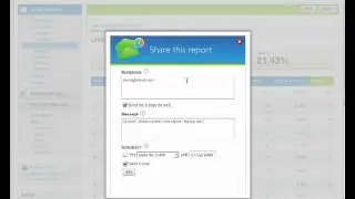 How to use the Share tool in TMB's Report Centre