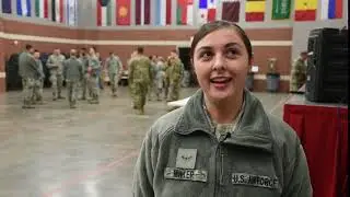 200th RED HORSE Squadron Deploys to Puerto Rico &ndash; Airman Alexis Miller (Interview) (2020) 🇺🇸