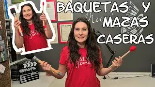 Mazas y baquetas caseras!!