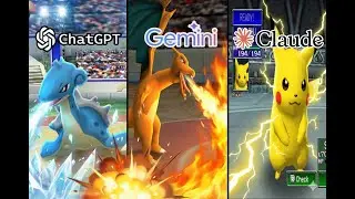 3 IAs recriaram Pok&eacute;mon Stadium&hellip; e uma HUMILHOU as outras!