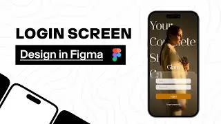 Let's design this Login Screen in Figma