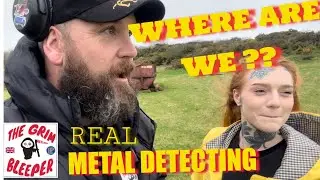 8 hour drive to dig in a different country Real metal detecting !