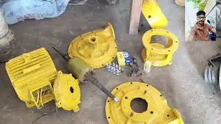 Restored 3 phase Lubi Induction Motor// 7.5hp 3 phase induction Moter Review // Restored//