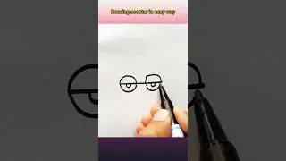 How to draw cute scooter| easy bike  drawing for beginners | Letter drawing