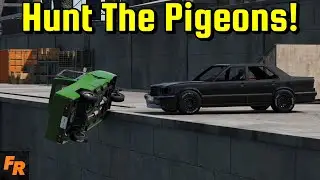 Hunt The Pigeons! - BeamNG Drive Challenge!