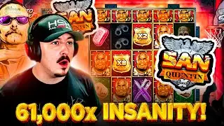 Мой зритель набрал 61 000X на этом слоте!! | Реакция HSH