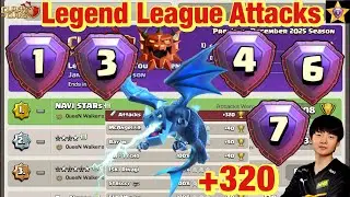 Legend League Attacks January Season Day19 E-DRAG TOTEM With Army Link