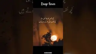 Heart Touching Poetry and Deep lines #shorts