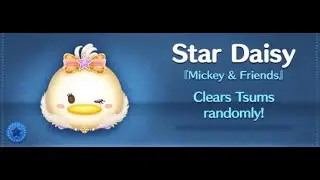 Jul 23 New Tsum ! Disney Tsum Tsum Star Daisy SL6 Gameplay