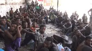 توقيف مهاجرين اثيوبيين غير شرعيين في عدن