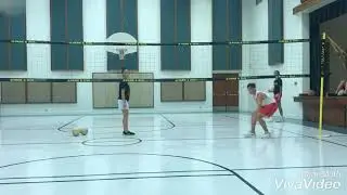 Brock Fonoimoana volleyball training March 2020