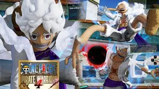Luffy (GEAR 5) Complete Moveset-One Piece: Pirate Warriors 4