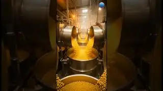 Inside the Popcorn Factory &ndash; How Popcorn Is Mass Produced (Full Process) #shorts
