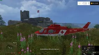 Mod Vorstellung Farming Simulator Ls15: AGUSTA A109 RELIEF V1.0