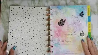 A Flip Through of Ann's More Core / Happy Planner Hybrid